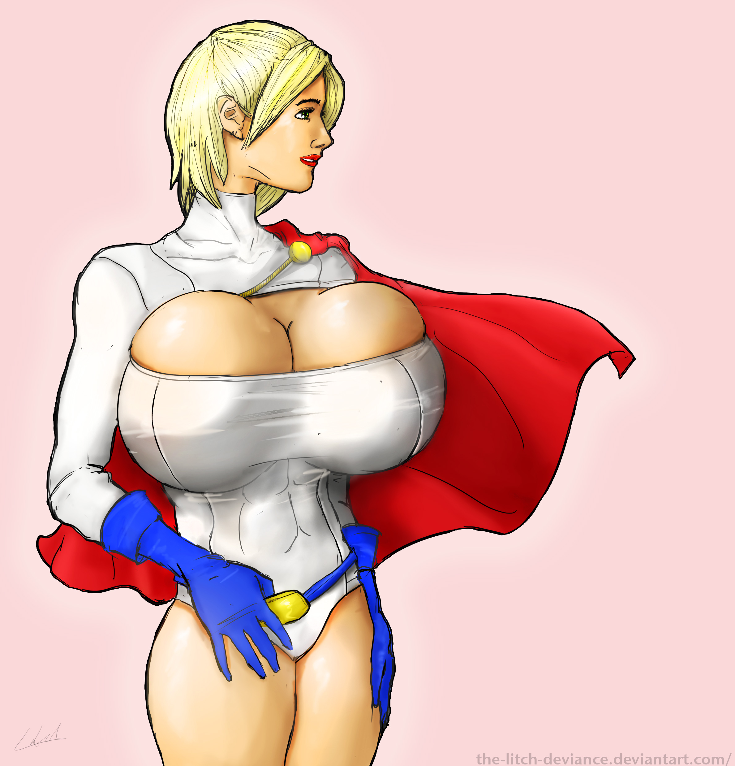 Powergirl breast expansion